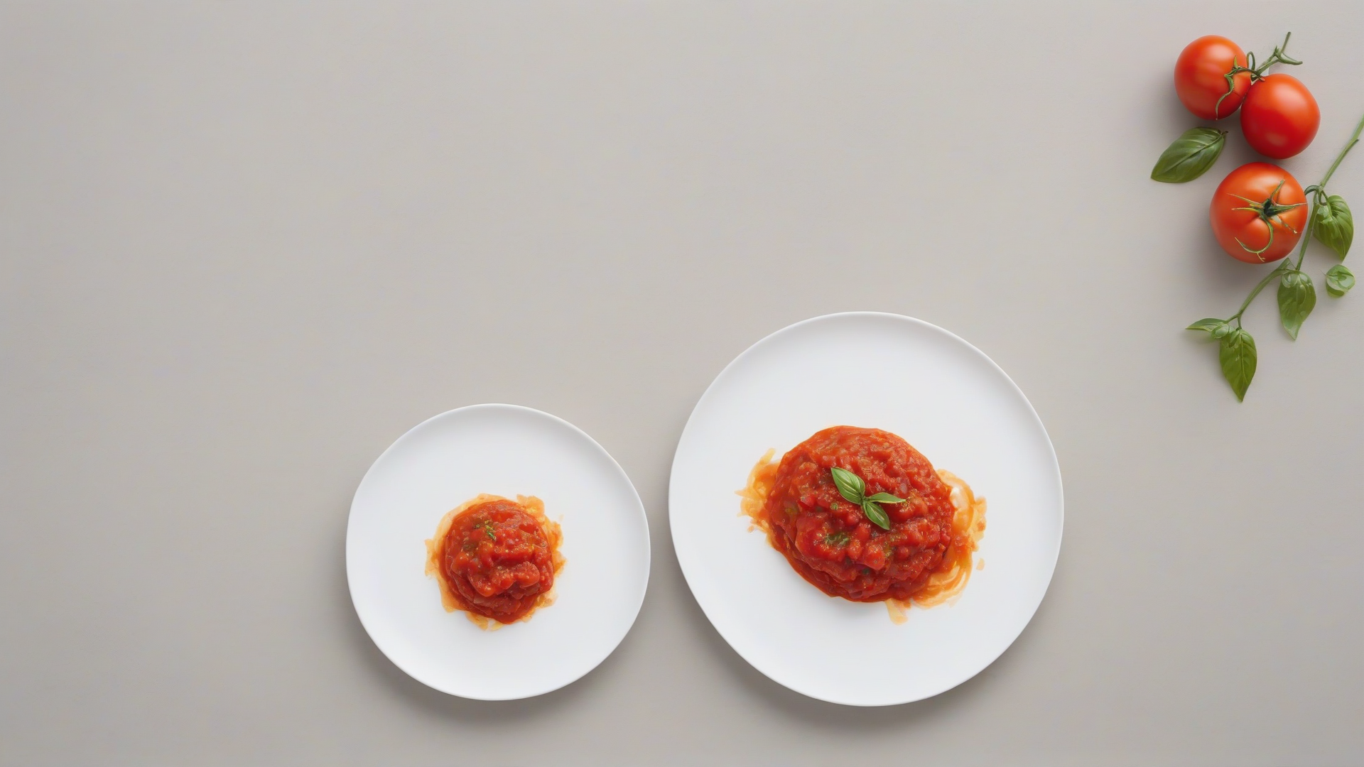 una salsa di pomodoro
